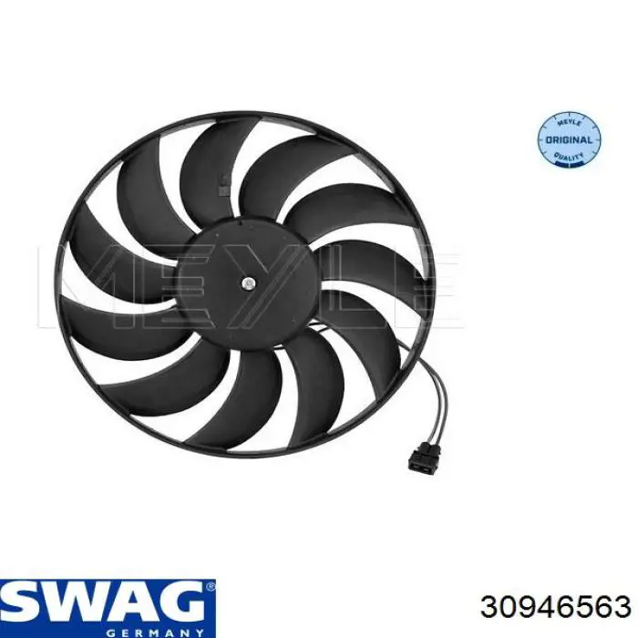 Вентилятор радіатора Swag 30946563 ціна, від 64.19 USD