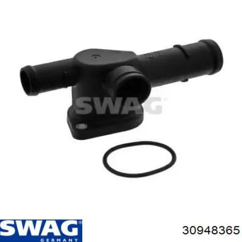 Фланець системи охолодження (трійник) 30948365 Swag