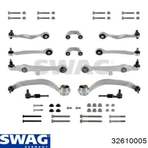 Яйця на стабілізаторі передні Swag 32610005