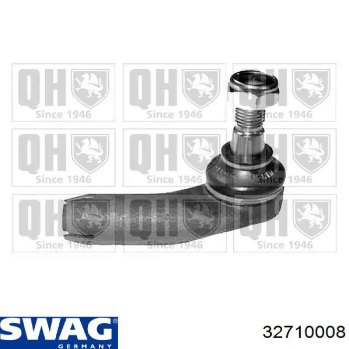 Накінечник рульової тяги, зовнішній Swag 32710008