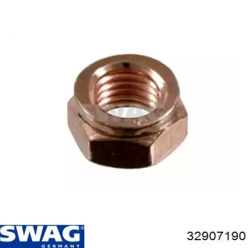 Гайка кріплення приймальної труби глушника (штанів) 32907190 Swag