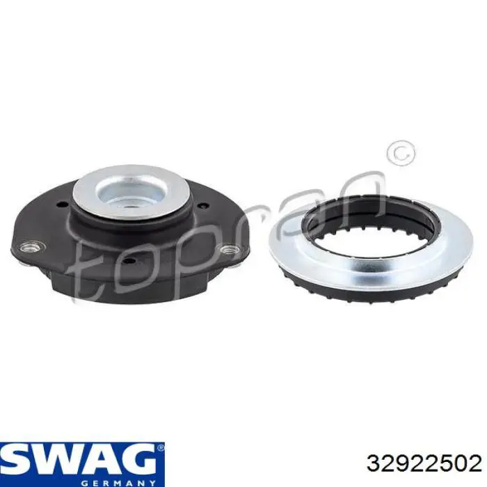 Подушка амортизатора переднього Swag 32922502