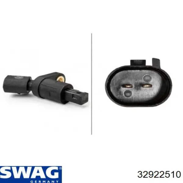 Купити 32922510 Swag Датчик АБС (ABS) задній