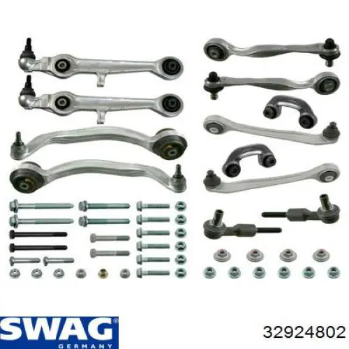 Комплект передніх важелів Swag 32924802 ціна, від 212.87 USD
