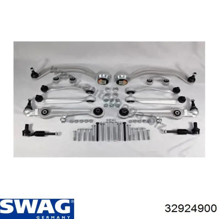 Комплект передніх важелів Swag 32924900 ціна, від 291.11 USD