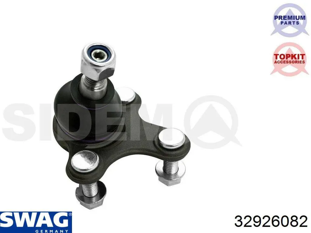 Кульова опора, нижня, ліва Swag 32926082 ціна, від 16.89 USD