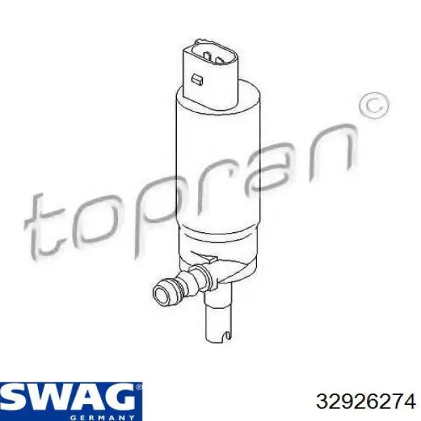 Мотор омивача фар Swag 32926274 ціна, від 21.81 USD