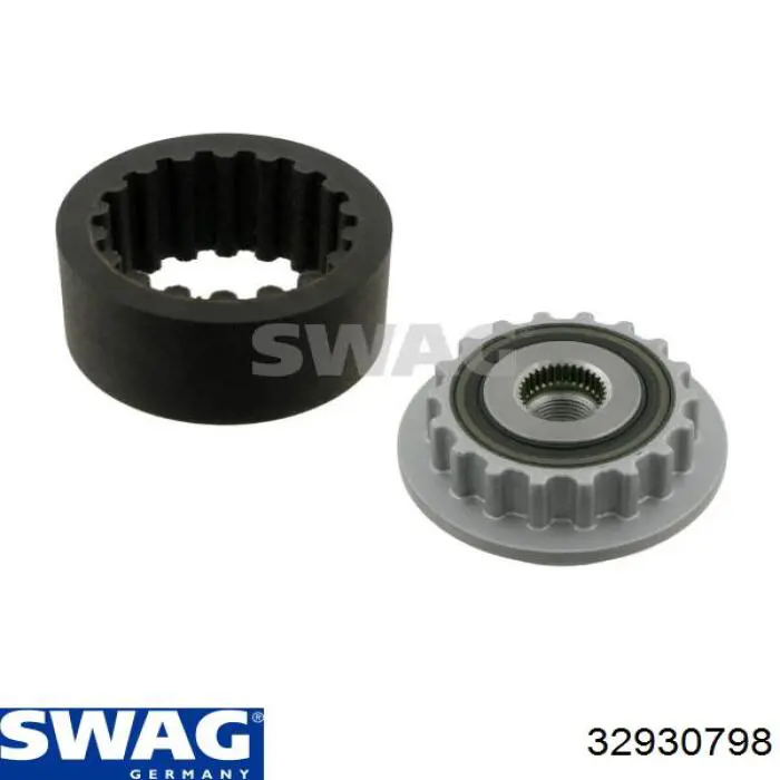 Муфта шківа генератора, еластична Swag 32930798 ціна, від 28.15 USD