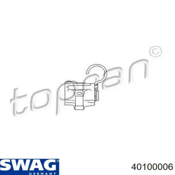 Натягувач ланцюга ГРМ Swag 40100006 ціна, від 18.07 USD