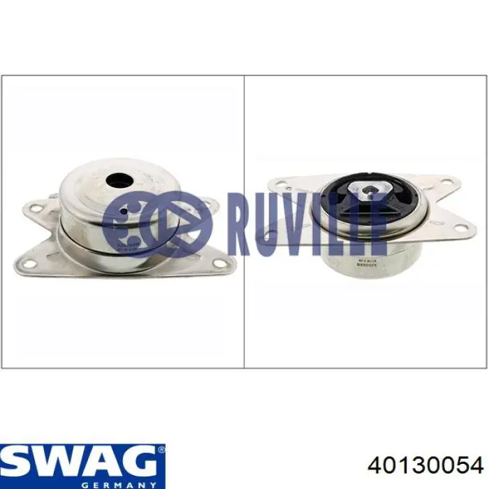 Подушка (опора) двигуна, ліва Swag 40130054