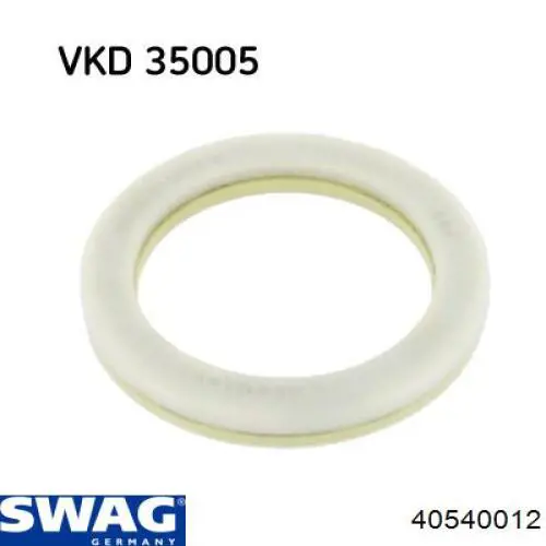 Підшипник опорний амортизатора, переднього Swag 40540012 ціна, від 5.34 USD