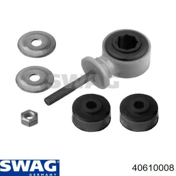 Втулка стійки переднього стабілізатора Swag 40610008 ціна, від 0.59 USD
