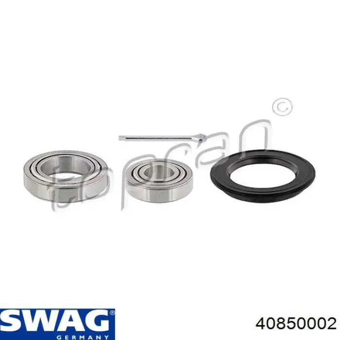 Підшипник маточини передньої/задньої Swag 40850002 ціна, від 7.33 USD