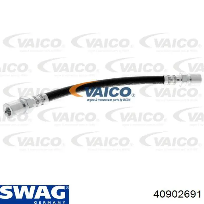 Шланг гальмівний задній Swag 40902691 ціна, від 4.51 USD