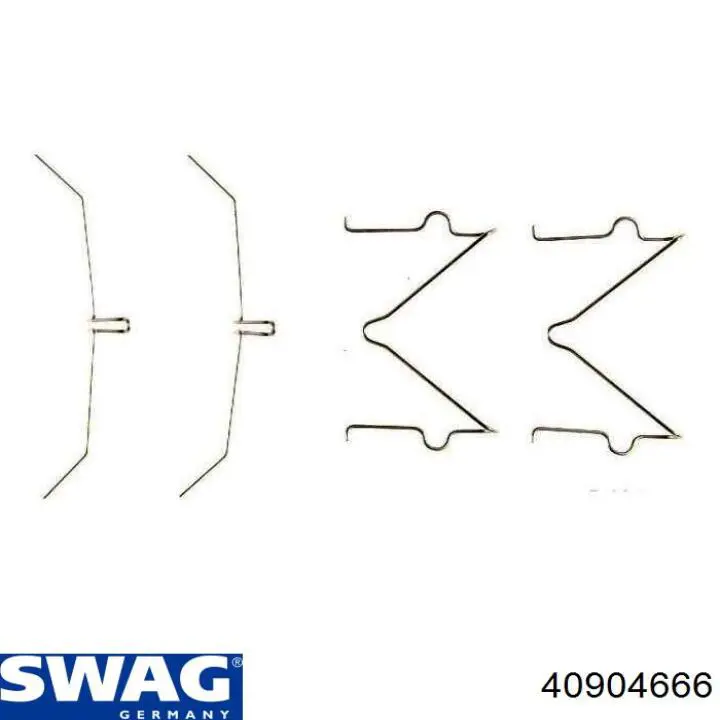 Купити 40904666 Swag Трос ручного гальма задній, правий/лівий
