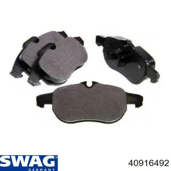 Гальмівні колодки Swag 40916492 ціна, від 22.28 USD