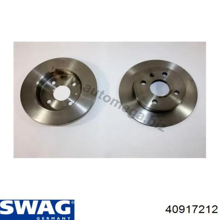 Задні дискові гальма Swag 40917212 ціна, від 23.56 USD