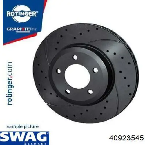 Гальмівні диски 40923545 Swag