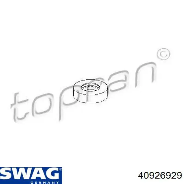 Подушка амортизатора переднього Swag 40926929
