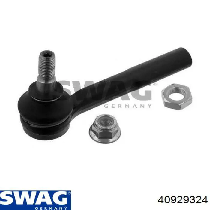 Накінечник рульової тяги, зовнішній Swag 40929324