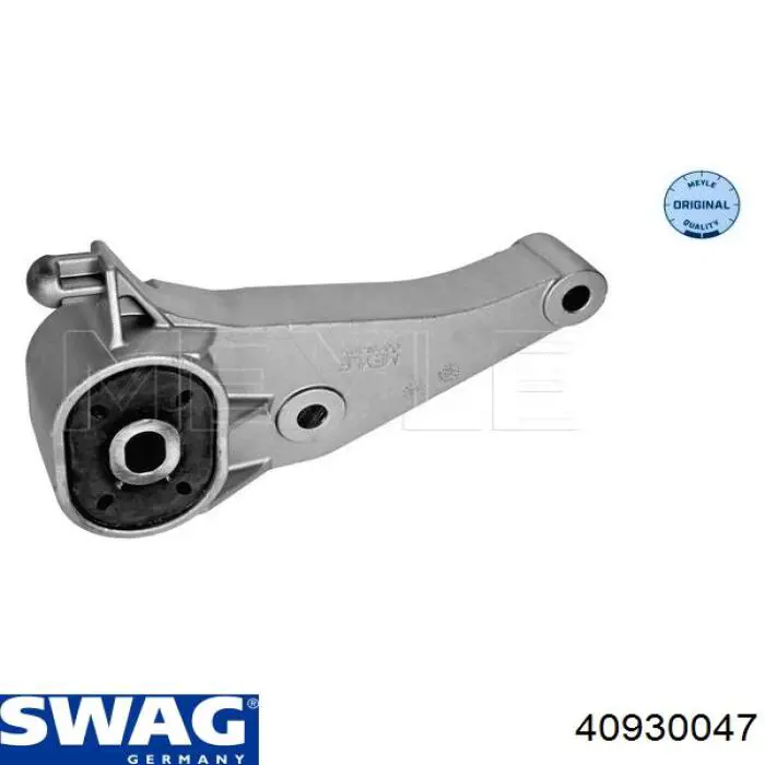 Кронштейн подушки (опори) двигуна, задньої Swag 40930047 ціна, від 28.18 USD