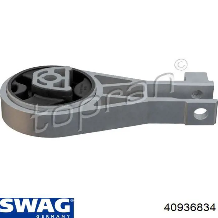 Подушка (опора) двигуна, задня Swag 40936834 ціна, від 27.87 USD