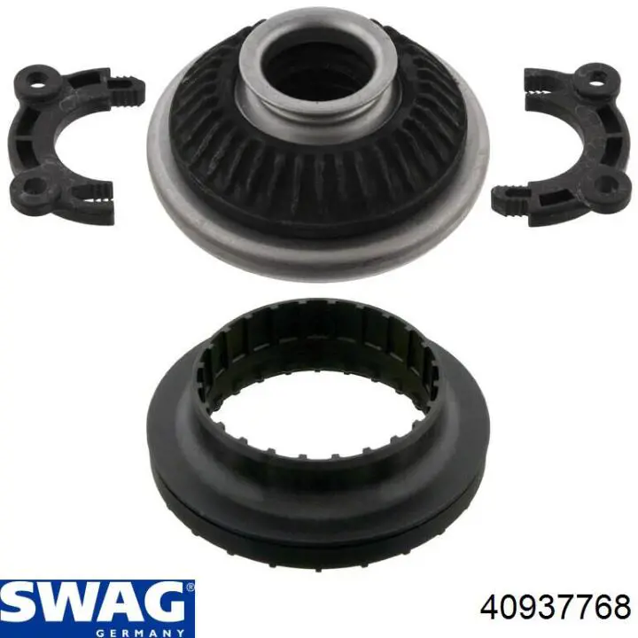 Опора стійки амортизатора переднього Swag 40937768 ціна, від 8.97 USD