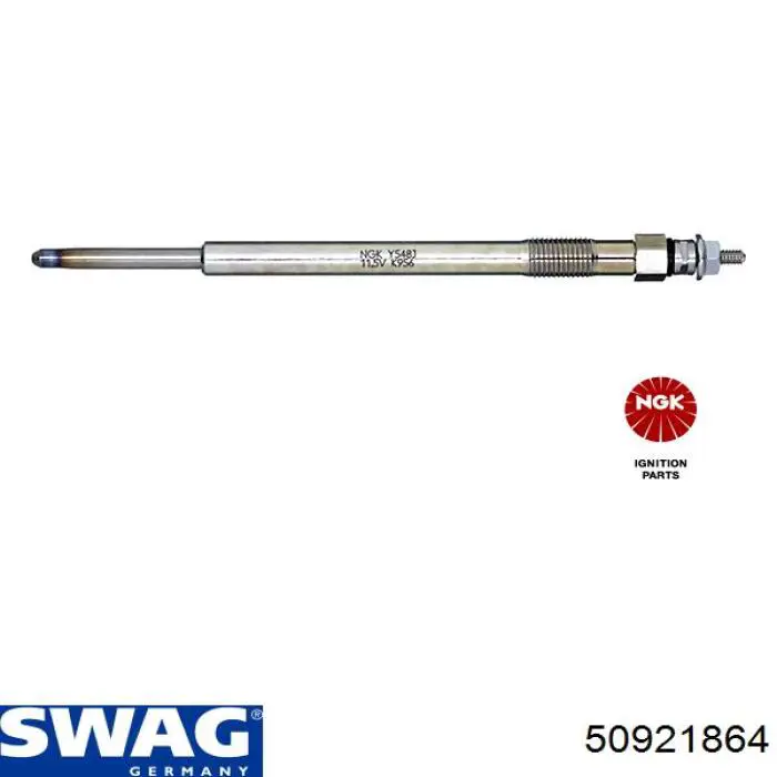 Свіча накалу Swag 50921864 ціна, від 6.48 USD