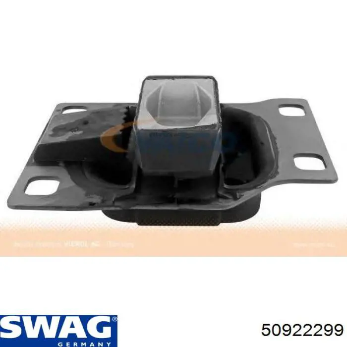Подушка (опора) двигуна, ліва верхня Swag 50922299 ціна, від 23.17 USD