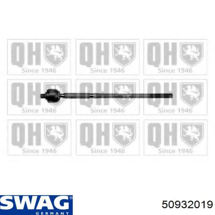 Тяга рульова поперечна Swag 50932019 ціна, від 9.91 USD