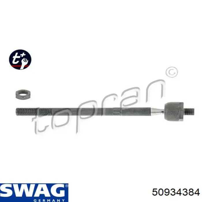 Тяга рульова поперечна Swag 50934384 ціна, від 15.53 USD