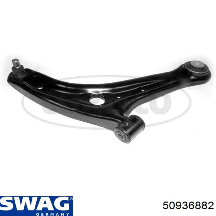 Важіль передньої підвіски нижній, правий Swag 50936882 ціна, від 36.87 USD