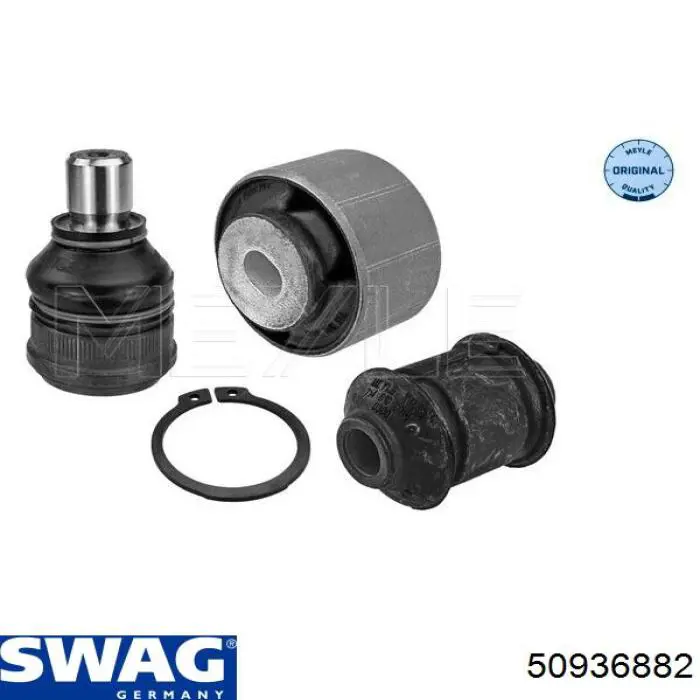 Важіль передньої підвіски нижній, правий Swag 50936882 ціна, від 36.87 USD