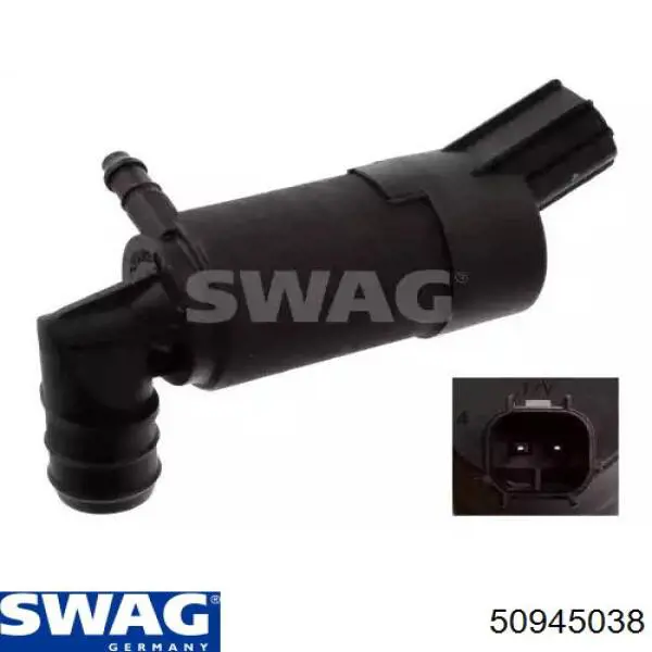 Моторчик омивача переднього скла Swag 50945038 ціна, від 15.85 USD