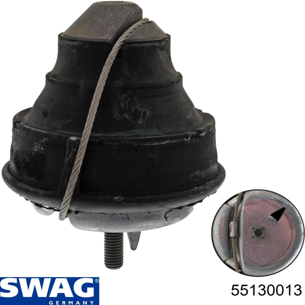 55130013 Swag подушка (опора двигуна, задня)