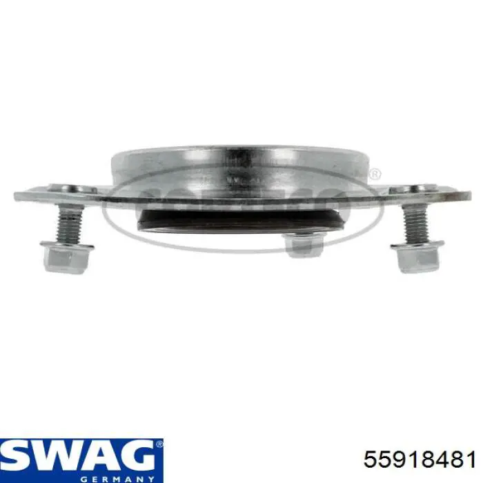 Опора стійки амортизатора переднього Swag 55918481 ціна, від 37.72 USD