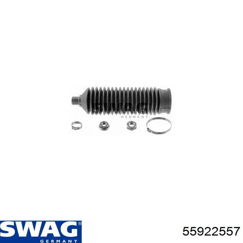 Пильник рульової тяги Swag 55922557 ціна, від 8.62 USD