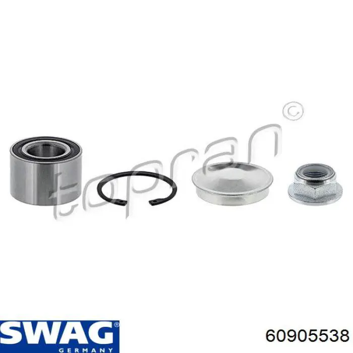 60905538 Swag Підшипник ступиці задньої