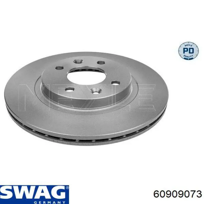 60909073 Swag диск гальмівний передній