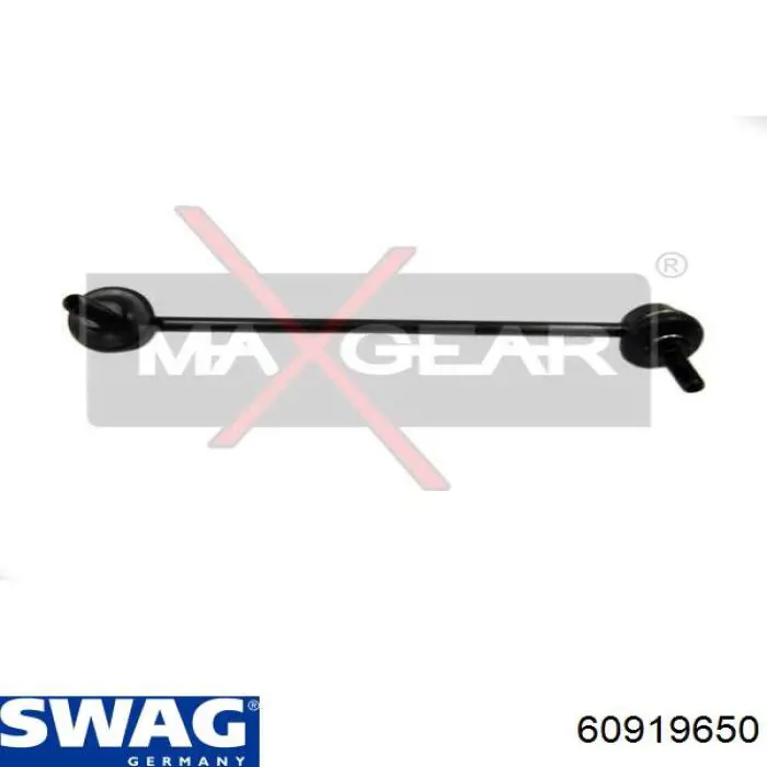 Стійка стабілізатора, переднього, права Swag 60919650 ціна, від 7.75 USD