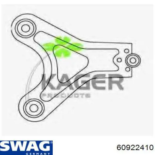 Кульова опора, нижня Swag 60922410 ціна, від 12.01 USD