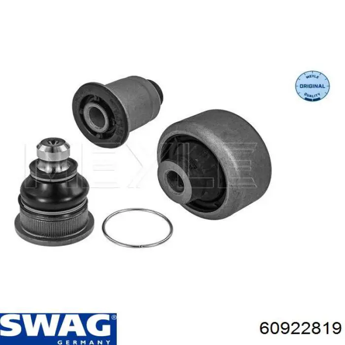 Сайлентблок нижнього важеля передньої підвіски Swag 60922819 ціна, від 7.95 USD