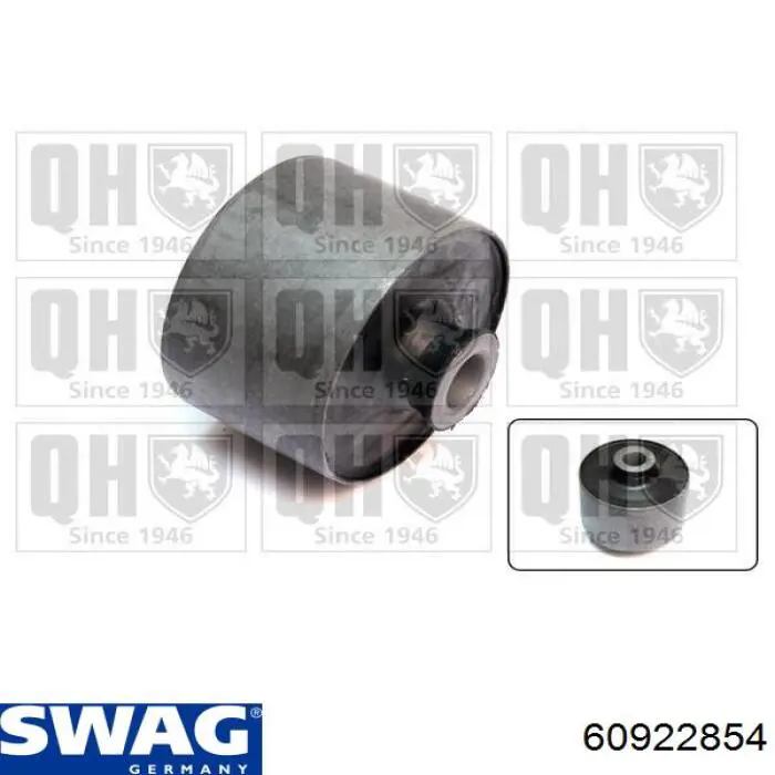 Сайлентблок задньої балки/підрамника Swag 60922854 ціна, від 13.31 USD