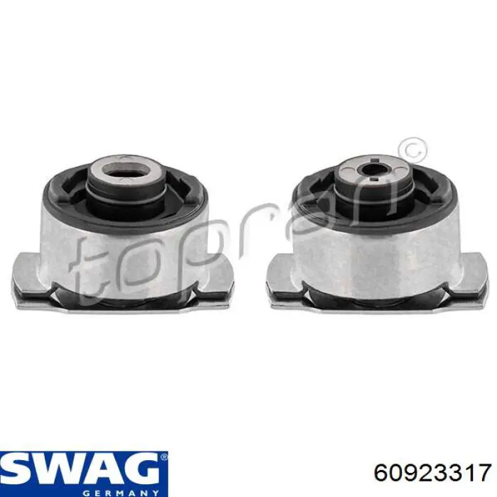 Сайлентблок задньої балки/підрамника Swag 60923317 ціна, від 13.94 USD