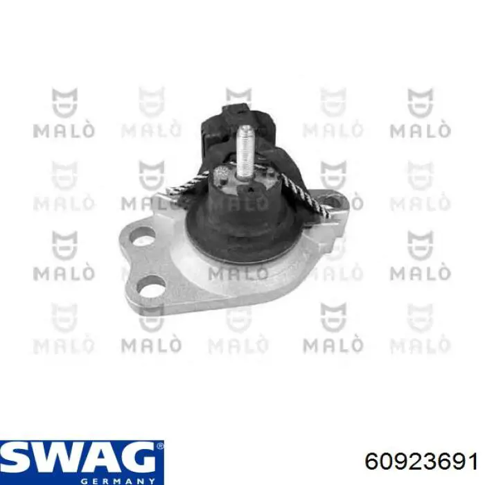 Права подушка двигуна Swag 60923691 ціна, від 35.87 USD