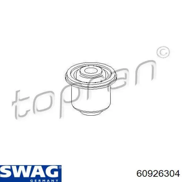 Купити 60926304 Swag Сайлентблок передньої підвіски