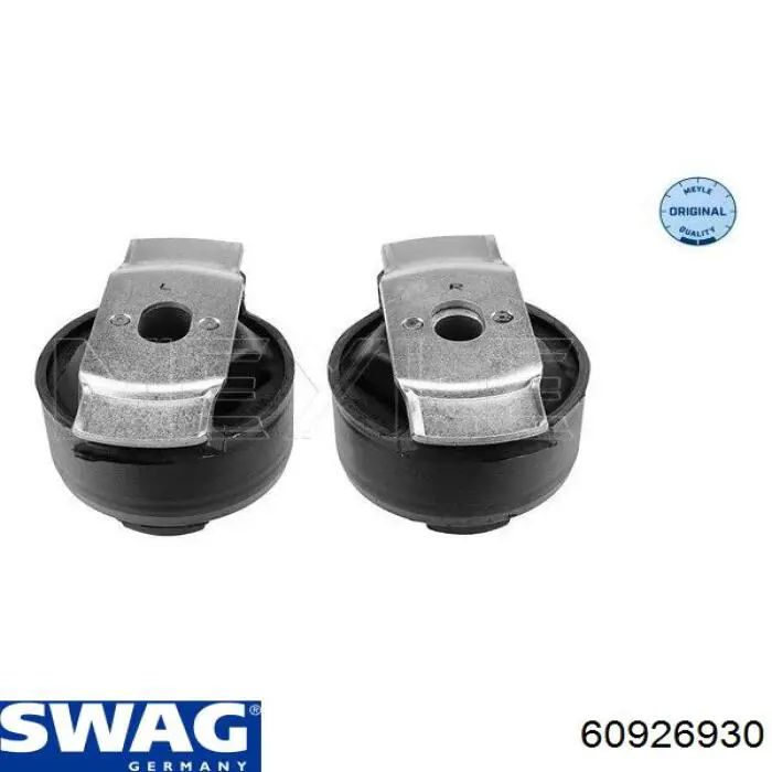 Сайлентблок задньої балки/підрамника Swag 60926930 ціна, від 42.89 USD