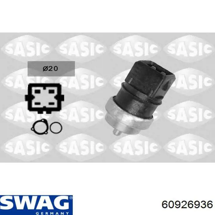 Купити 60926936 Swag Датчик температури охолоджуючої рідини