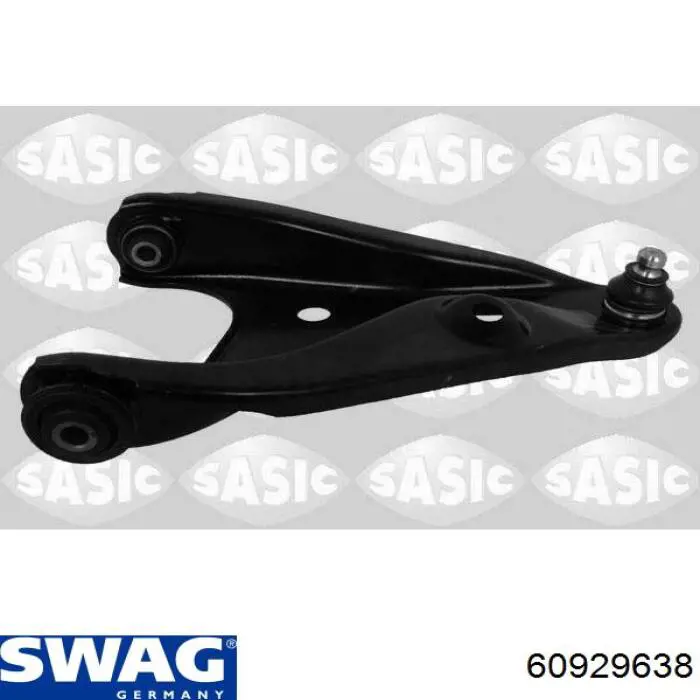 Важіль передньої підвіски нижній, правий Swag 60929638 ціна, від 33.61 USD