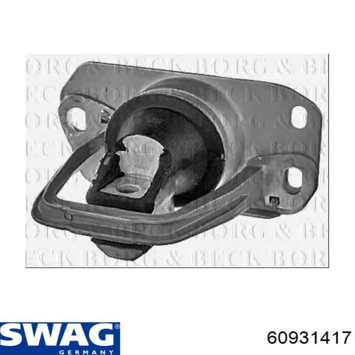 Права опора двигуна Swag 60931417